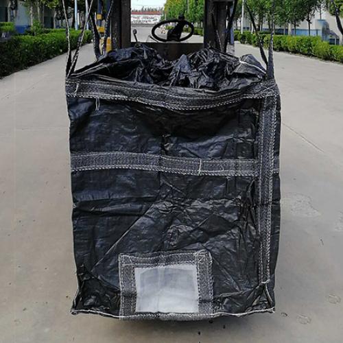 Carbon black big bag with filter screen